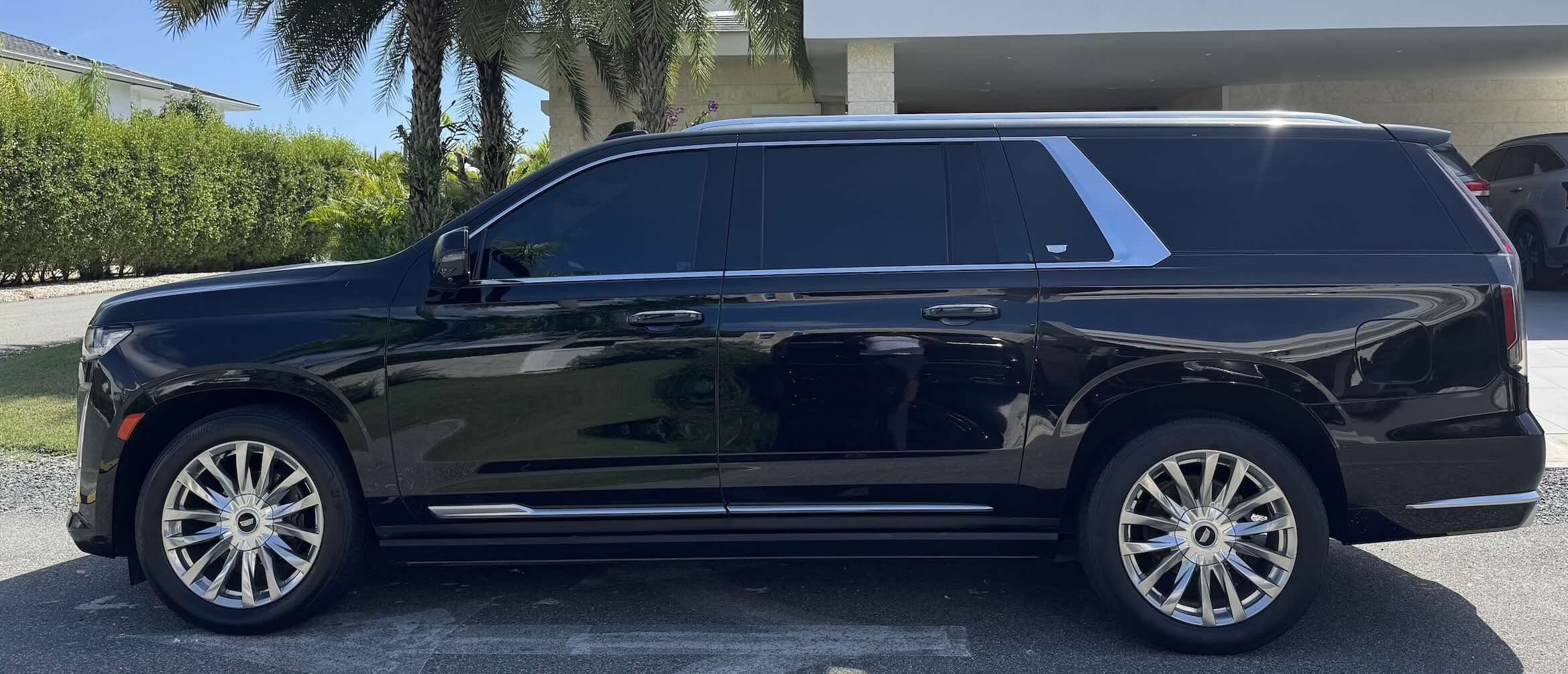 Luxury Cadillac Escalade VIP transportation by Kenard VIP International